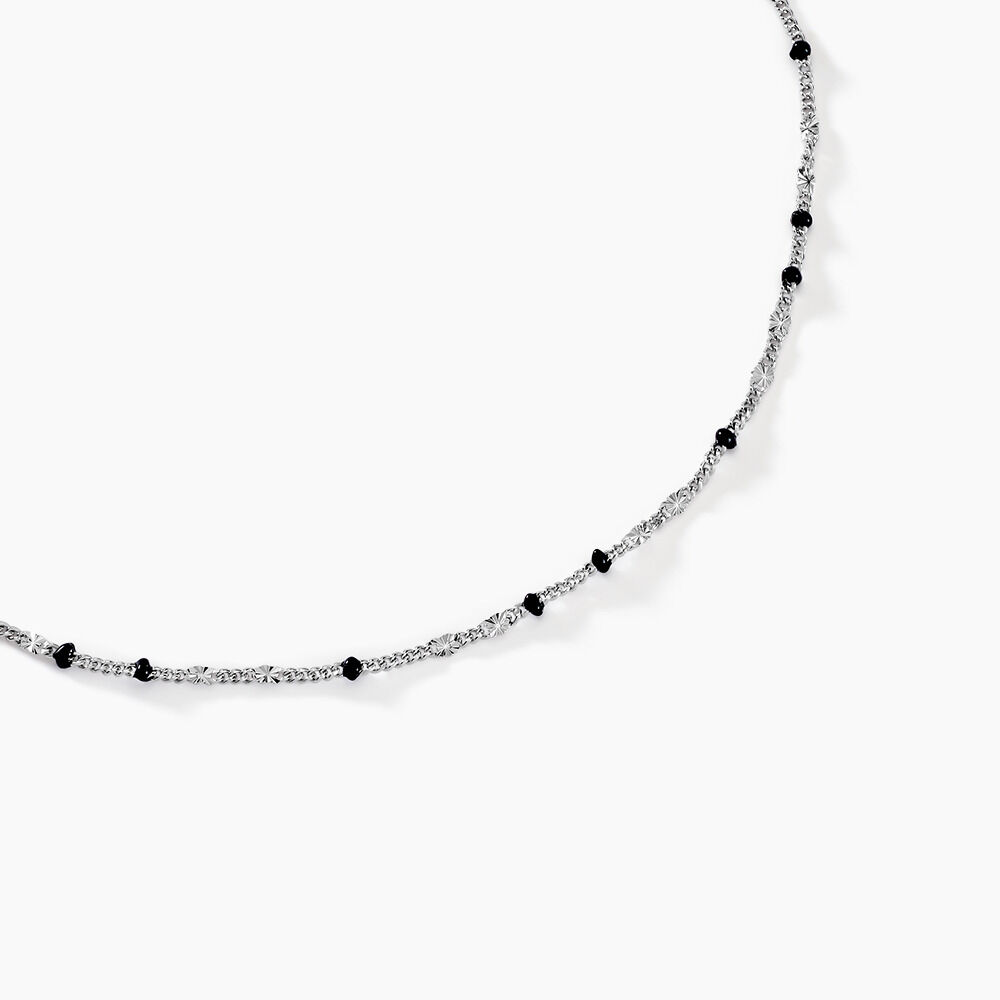 Collier Cacilia Argent Blanc - Colliers Femme | Marc Orian