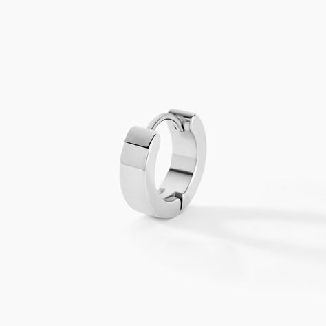 Créole Unitaire Helgo Acier Blanc - Piercings d'oreilles Homme | Marc Orian