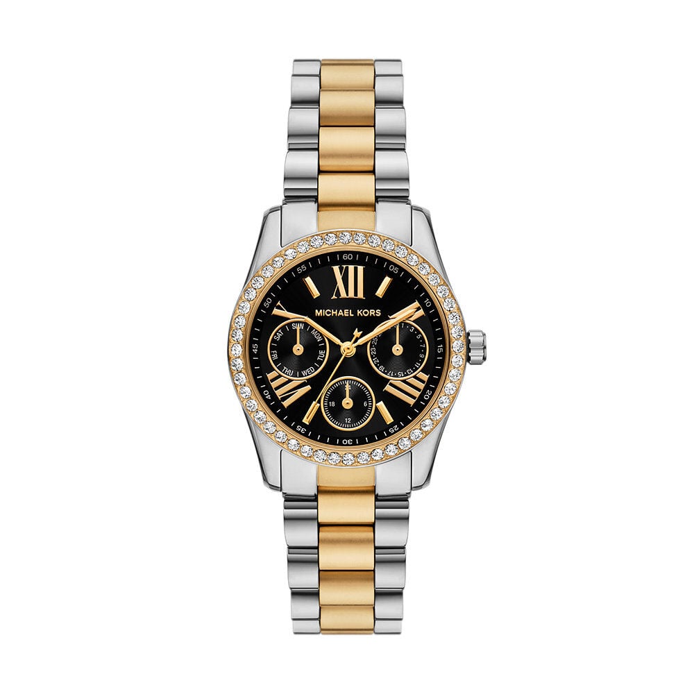 Montre Michael Kors Lexington Lux Noir - Nouveautés Femme | Marc Orian