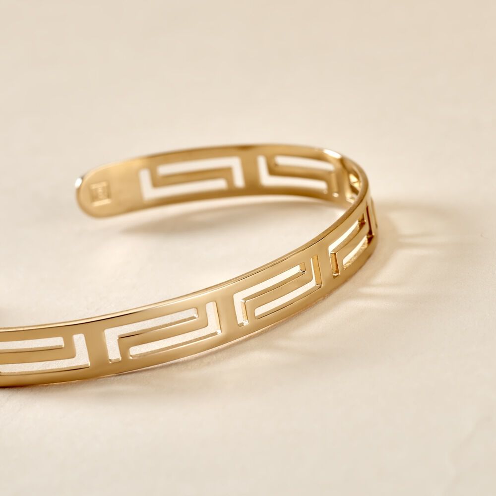 Bracelet Jonc Edmoneae Plaqué Or Jaune - Bracelets joncs Femme | Marc Orian