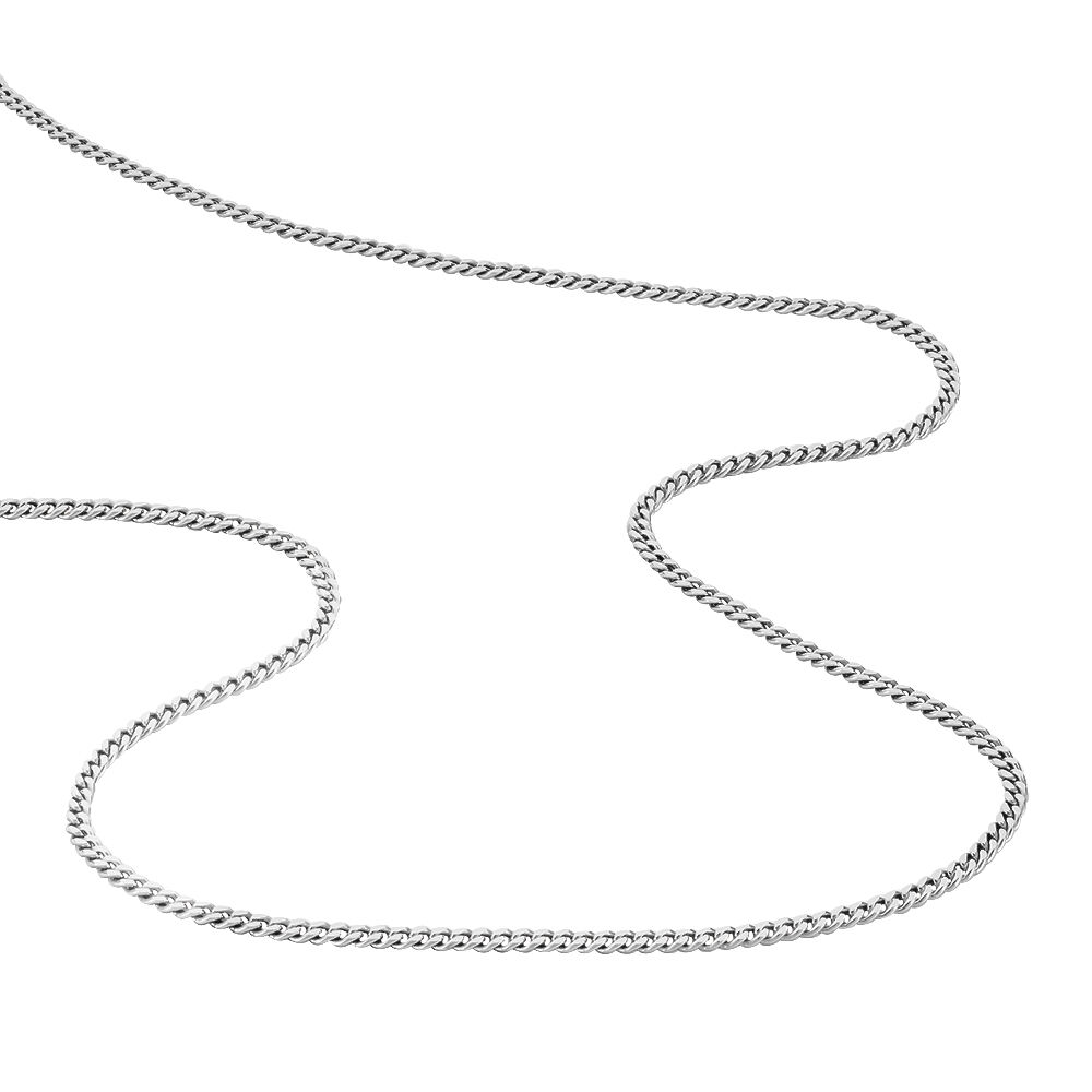 Cha&icirc;ne Clementine Argent Blanc - Colliers fantaisie Femme | Marc Orian