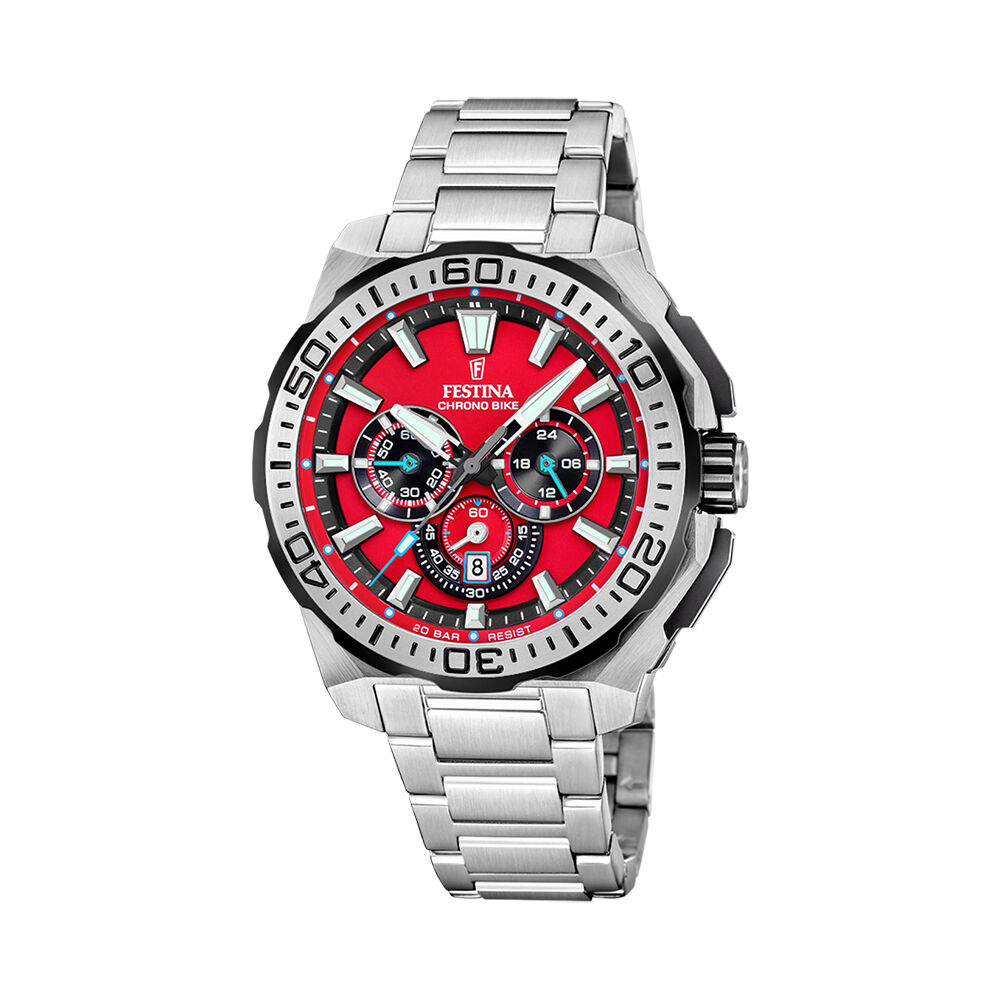 Montre Festina Chrono Bike 2 Rouge - Montres &eacute;tanches Homme | Marc Orian