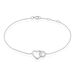 Bracelet Alysa Or Blanc Diamant - Bracelets chaînes Femme | Marc Orian