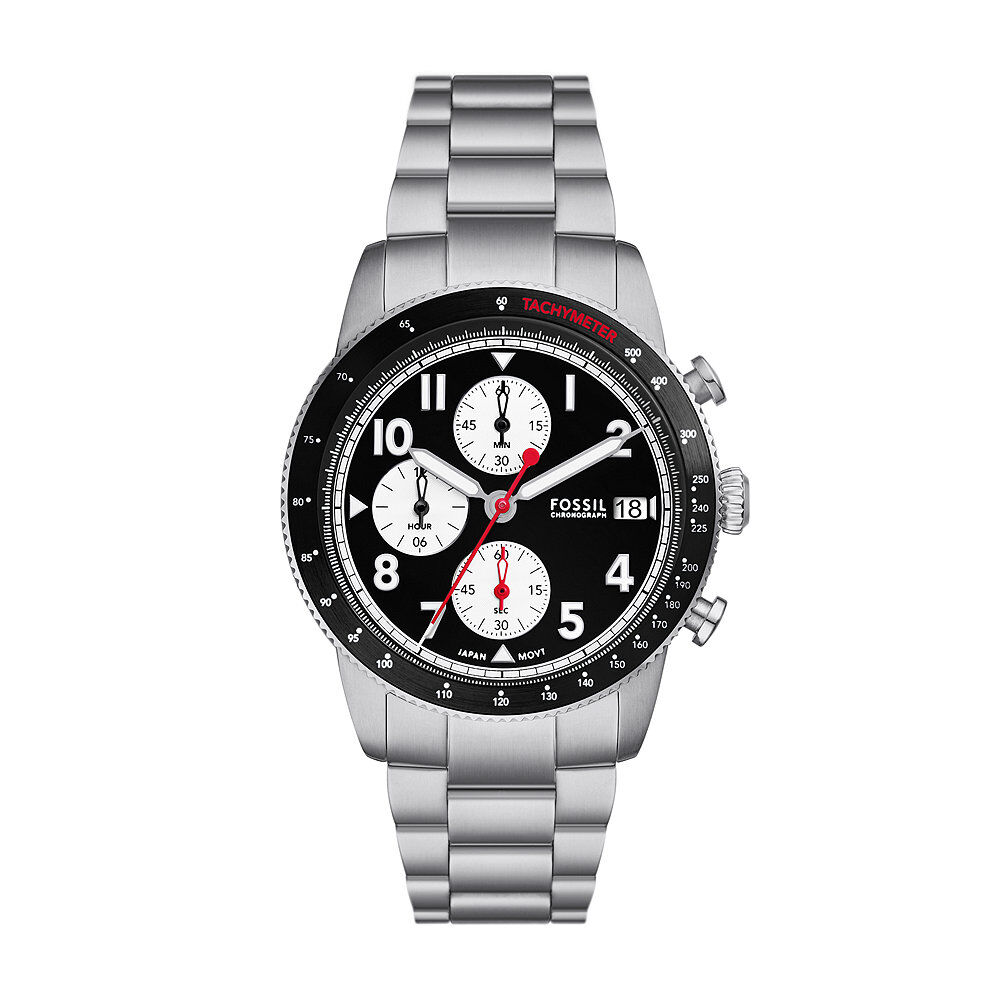Montre Fossil Sport Tourer Noir - Montres &eacute;tanches Homme | Marc Orian