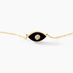 Collier Matiasma Or Jaune Onyx Diamant - Colliers avec pierres Femme | Marc Orian