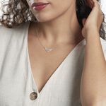 Collier Dayen Argent Blanc Oxyde De Zirconium - Colliers avec pierres Femme | Marc Orian