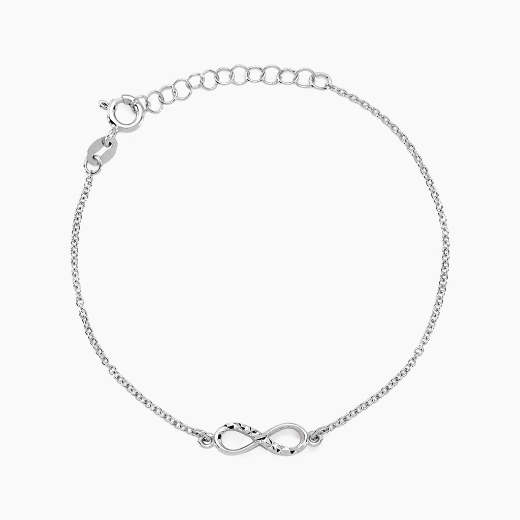 Bracelet Argent Blanc Teoxane - Bracelets chaînes Femme | Marc Orian
