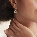 Boucles D'oreilles Pendantes Circus Argent Blanc Oxyde De Zirconium - Pendantes Femme | Marc Orian