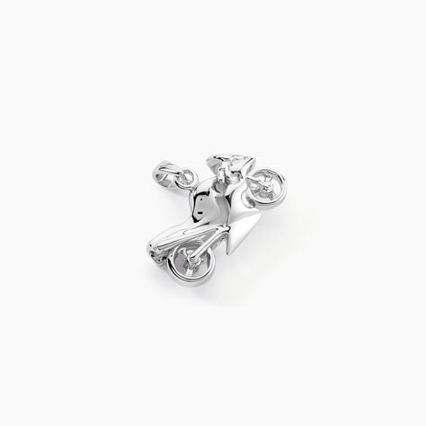 Pendentif Costanza Argent Blanc - Pendentifs Famille | Marc Orian