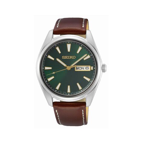 Montre Seiko Classique Vert Foncé - Montres classiques Homme | Marc Orian