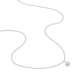 Collier Shanis Argent Blanc Oxyde De Zirconium - Colliers avec pierres Femme | Marc Orian