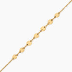 Bracelet Madalen Argent Dor&eacute; A L'Or 750/1000 - Bracelets Medailles Femme | Marc Orian