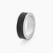 Bague Black Love Acier Bicolore - Bijoux fantaisie Homme | Marc Orian