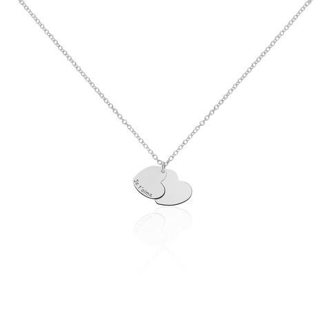 Collier Emmia Argent Blanc - Colliers Femme | Marc Orian