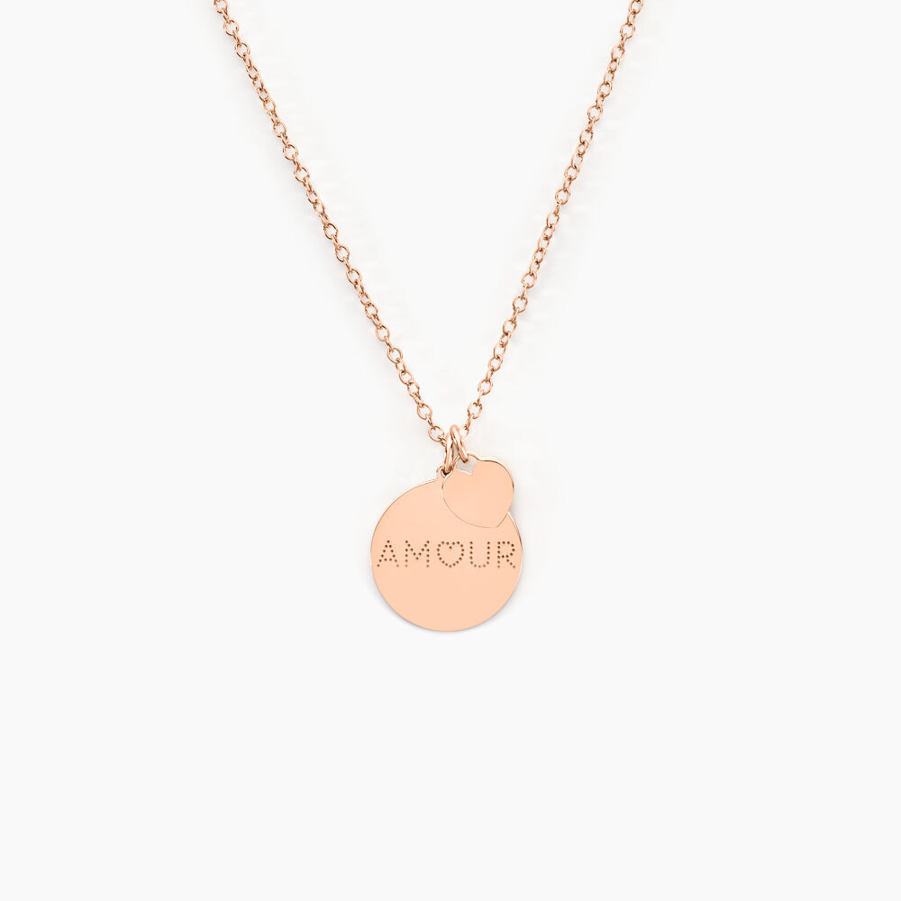 Collier Eternelle Argent Rose - Colliers fantaisie Femme | Marc Orian