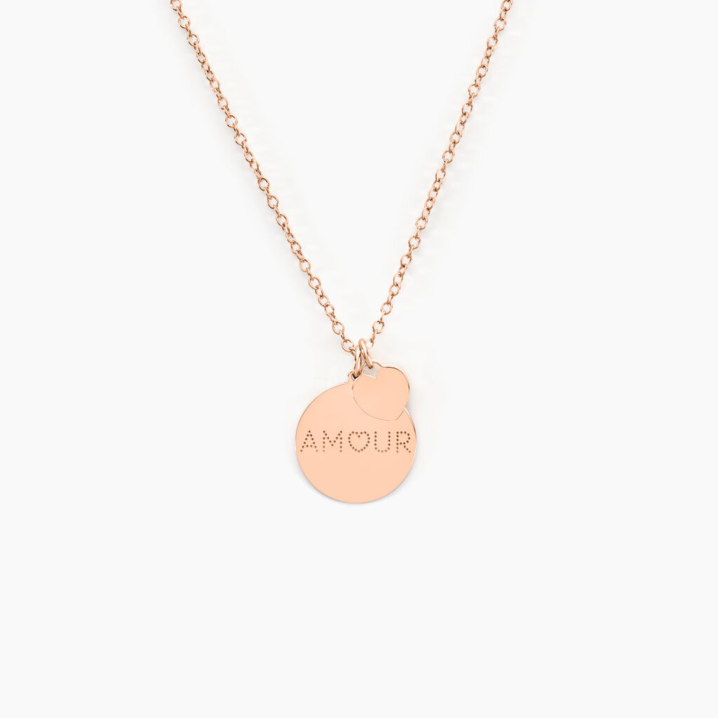 Collier Eternelle Argent Rose - Colliers fantaisie Femme | Marc Orian