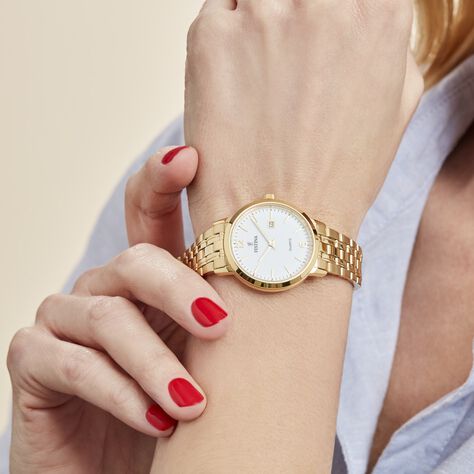 Montre Classique Blanc - Montres classiques Femme | Marc Orian