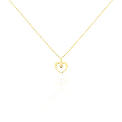 Collier Rohanna Or Jaune Oxyde De Zirconium - Colliers avec pierres Femme | Marc Orian