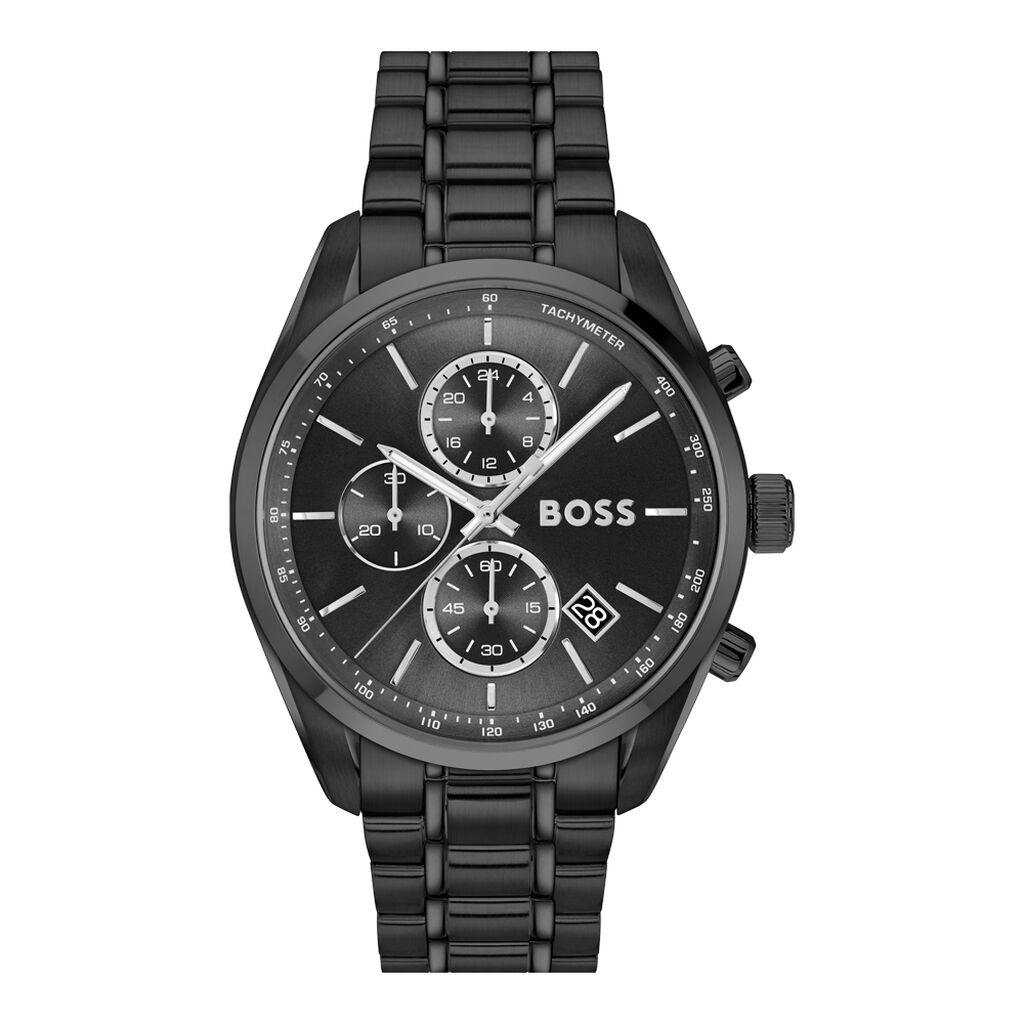 Montre Boss Grand Prix 44 Noir - Montres &eacute;tanches Homme | Marc Orian