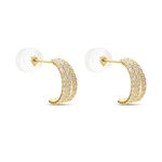 Cr&eacute;oles Oiva Or Jaune Oxyde De Zirconium - Cr&eacute;oles Femme | Marc Orian