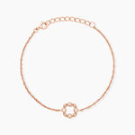 Bracelet Eugenie Argent Rose Oxyde De Zirconium - Bracelets fantaisie Femme | Marc Orian