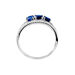 Bague Madeline Or Blanc Saphir Diamant - Bagues fiançailles Femme | Marc Orian