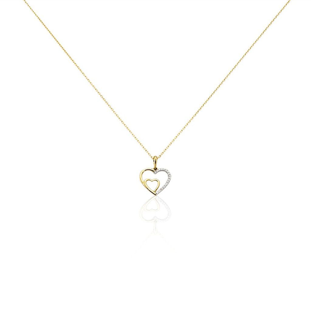 Collier Abena Or Jaune Diamant - Colliers avec pierres Femme | Marc Orian