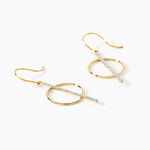 Boucles D'oreilles Pendantes Philberta Or Jaune - Pendantes Femme | Marc Orian