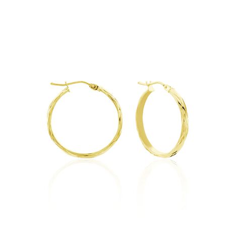 Boucles D'oreilles Pendantes Tahiana Or Jaune - Pendantes Femme | Marc Orian