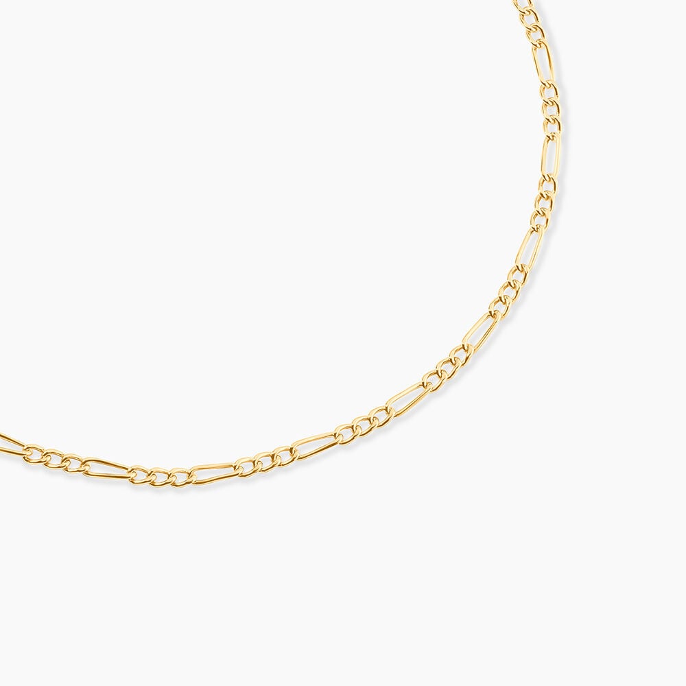 Chaîne Cameo Maille Alternee 1/3 Or Jaune - Chaines Femme | Marc Orian