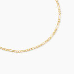 Cha&icirc;ne Cameo Maille Alternee 1/3 Or Jaune - Chaines Femme | Marc Orian