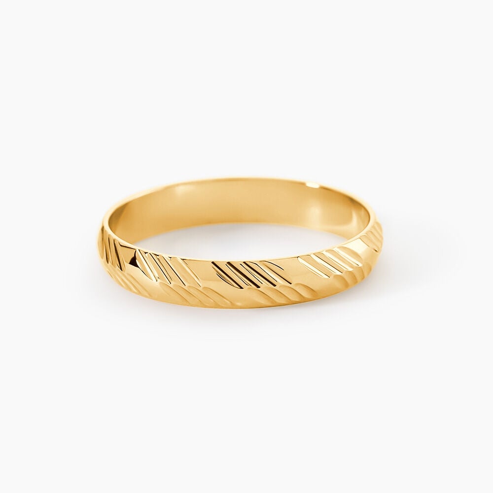 Alliance Hercule Or Jaune - Alliances duo Unisex | Marc Orian