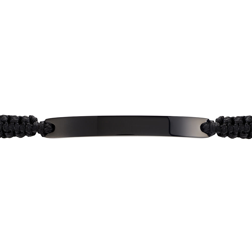 Bracelet Phebus Him Acier Noir - Bracelets cordons Homme | Marc Orian