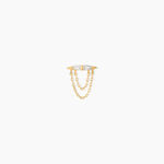 Piercing Brande Or Jaune Oxyde De Zirconium - Piercings Femme | Marc Orian