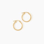 Cr&eacute;oles Xanthia Argent Dor&eacute; A L'Or 750/1000 - Cr&eacute;oles Femme | Marc Orian