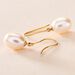 Boucles D'oreilles Pendantes Baroque Or Jaune Perle De Culture - Boucles d'oreilles mariage Femme | Marc Orian