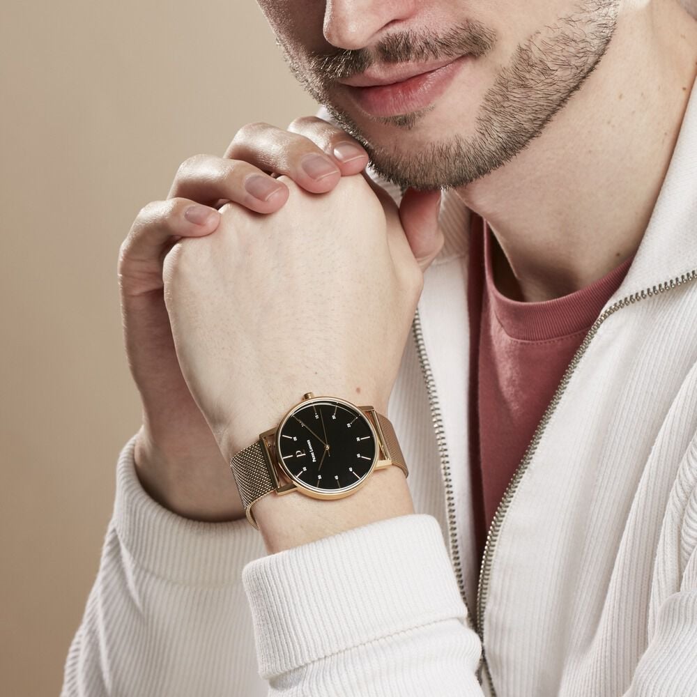 Montre Pierre Lannier Cityline Noir - Montres étanches Homme | Marc Orian