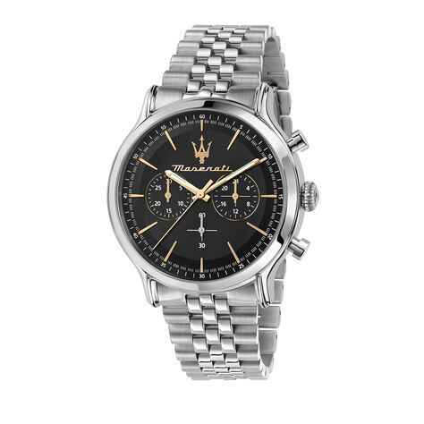 Montre Maserati Epoca Noir - Montres étanches Homme | Marc Orian