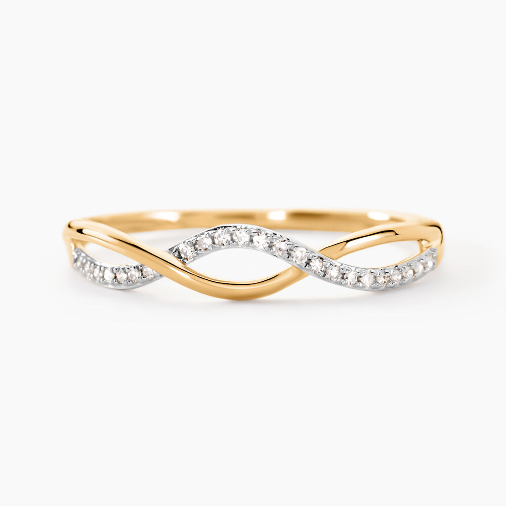 Bague Nucia Or Jaune Diamant - Bagues pierres précieuses Femme | Marc Orian