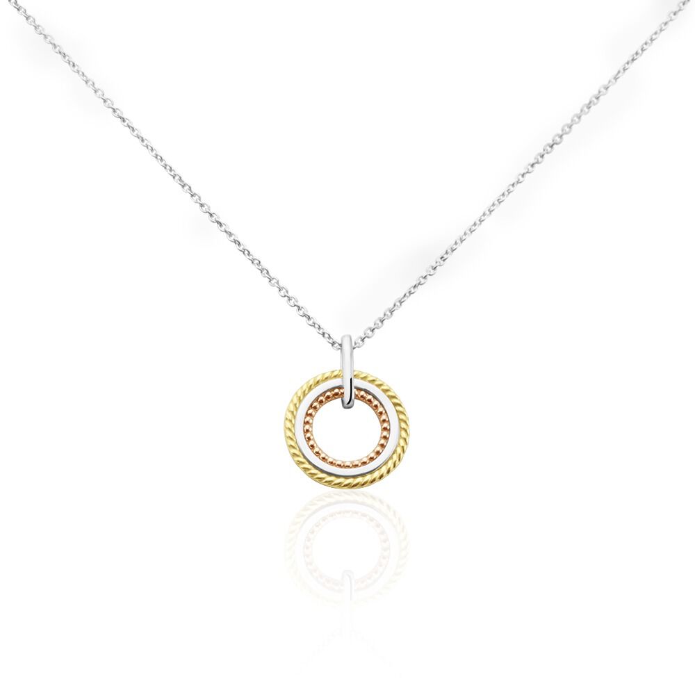 Collier Argent Tricolore Cainnech - Colliers Femme | Marc Orian