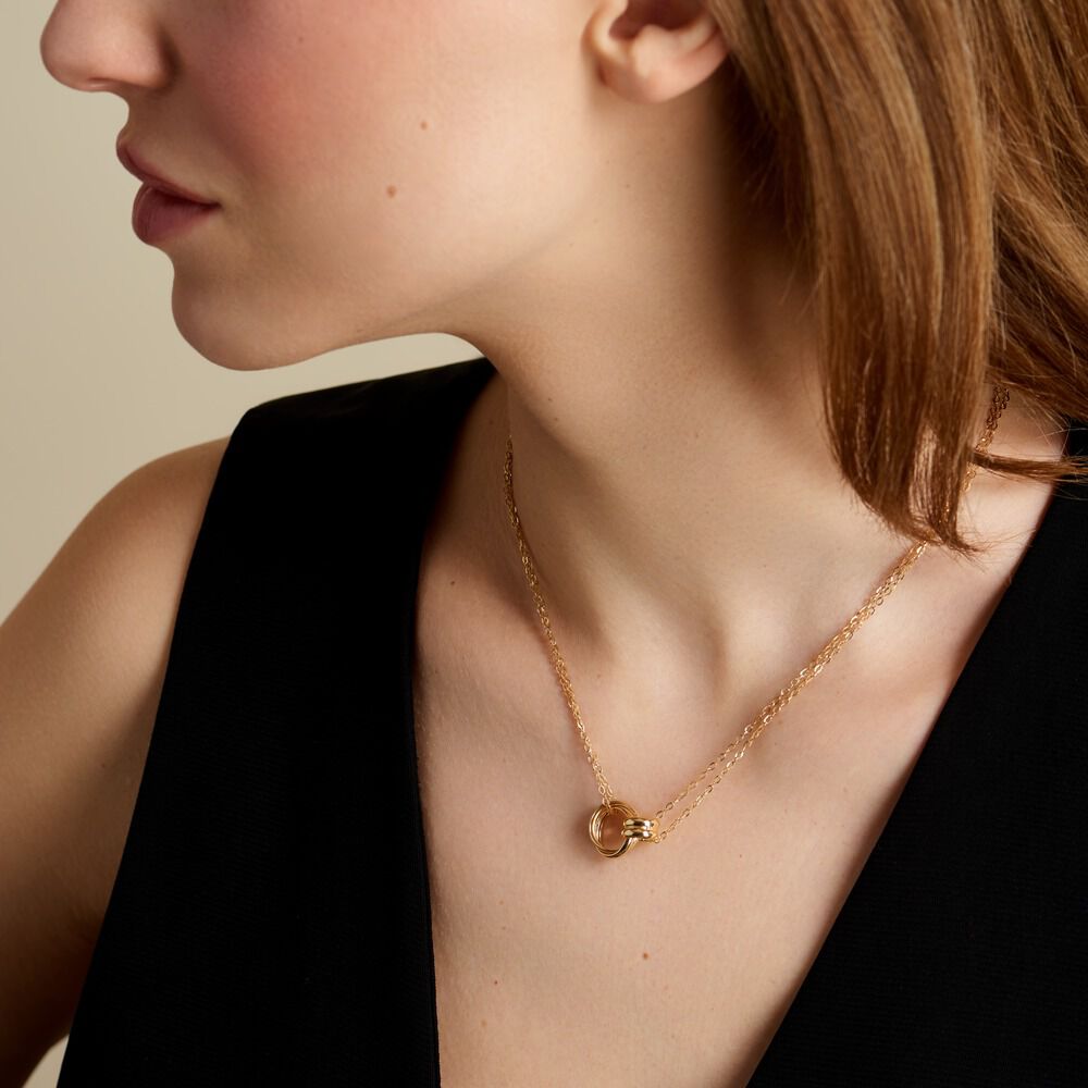 Collier Dwyn Or Jaune - Colliers multirangs Femme | Marc Orian