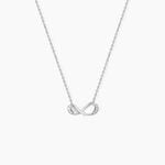 Collier Eryka Argent Blanc Oxyde De Zirconium - Colliers avec pierres Femme | Marc Orian
