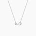 Collier Eryka Argent Blanc Oxyde De Zirconium - Colliers avec pierres Femme | Marc Orian
