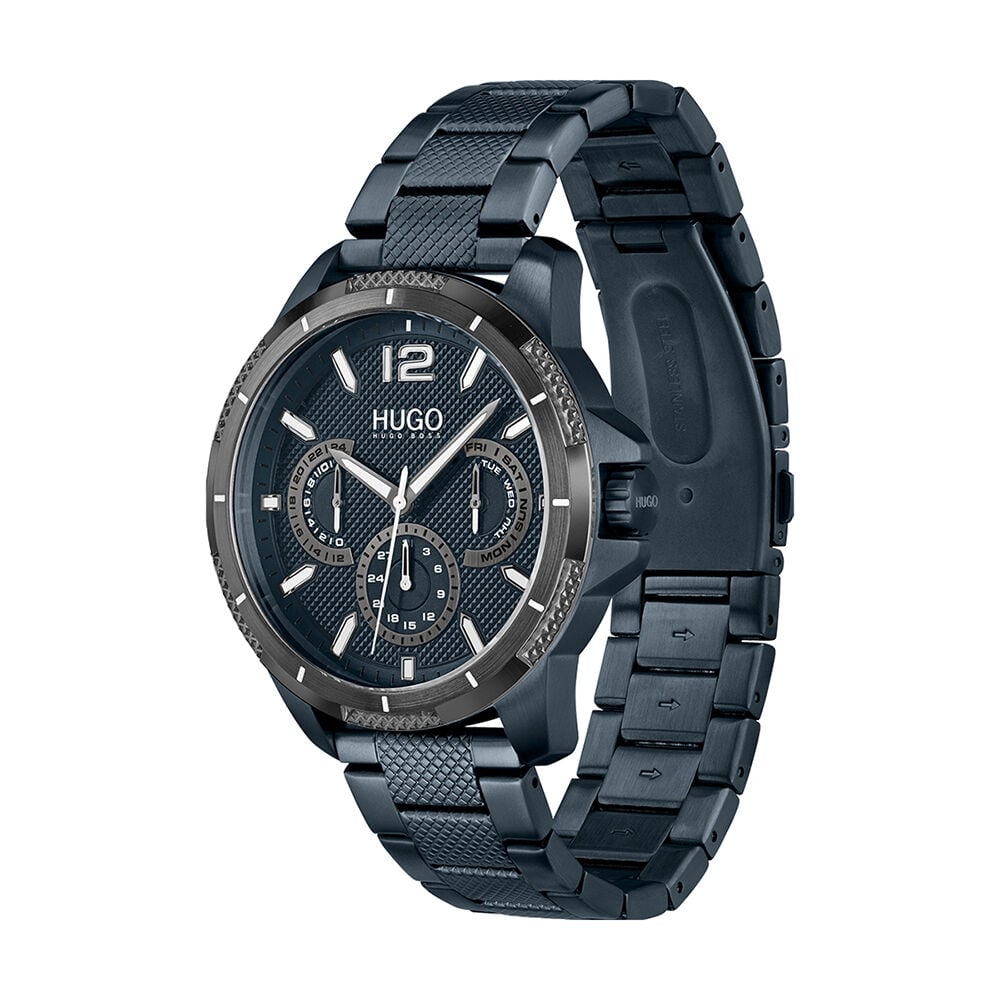 Montre Hugo Sport Bleu - Montres étanches Homme | Marc Orian