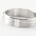 Alliance Abygail Ruban Plat Argent Blanc - Alliances Famille | Marc Orian