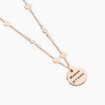 Collier Nueva Argent Rose Oxyde De Zirconium - Colliers avec pierres Femme | Marc Orian
