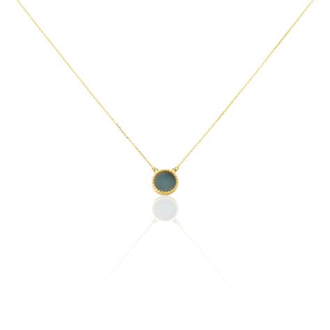 Collier Heida Or Jaune Amazonite - Colliers Femme | Marc Orian