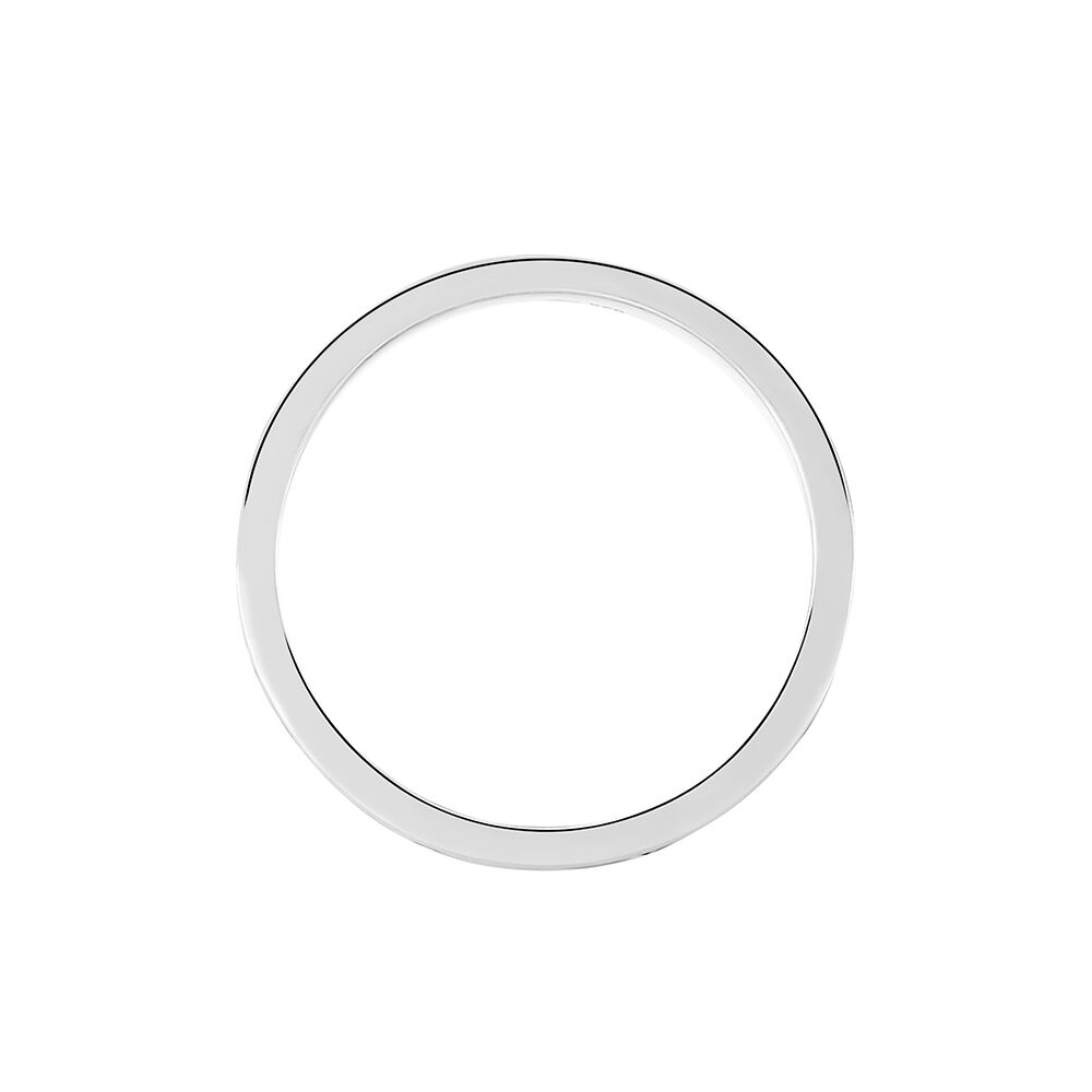 Bague Romaji Argent Blanc - Bijoux fantaisie Homme | Marc Orian