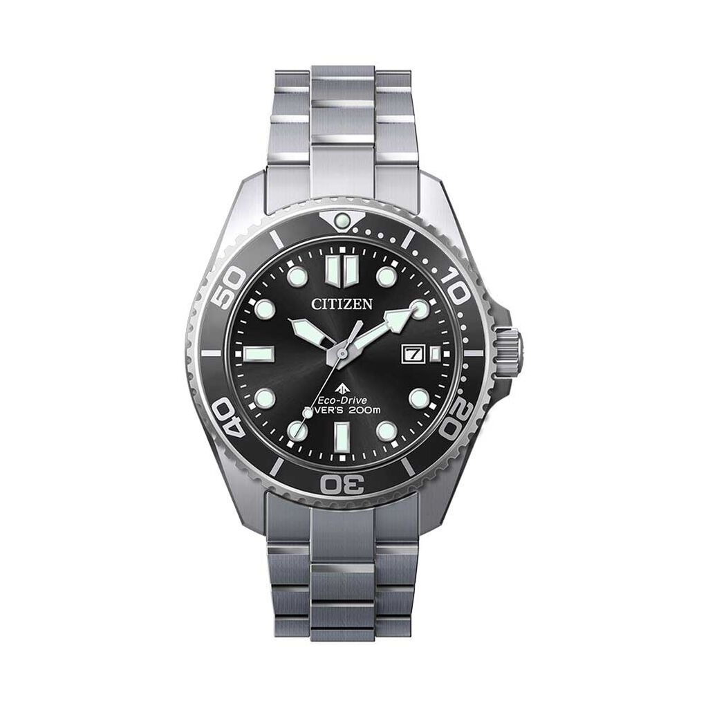 Montre Citizen Promaster Marine Eco-Drive Noir - Montres &eacute;tanches Homme | Marc Orian