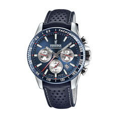 Montre Festina Timeless Chronographe Bleu - Montres sport Homme | Marc Orian